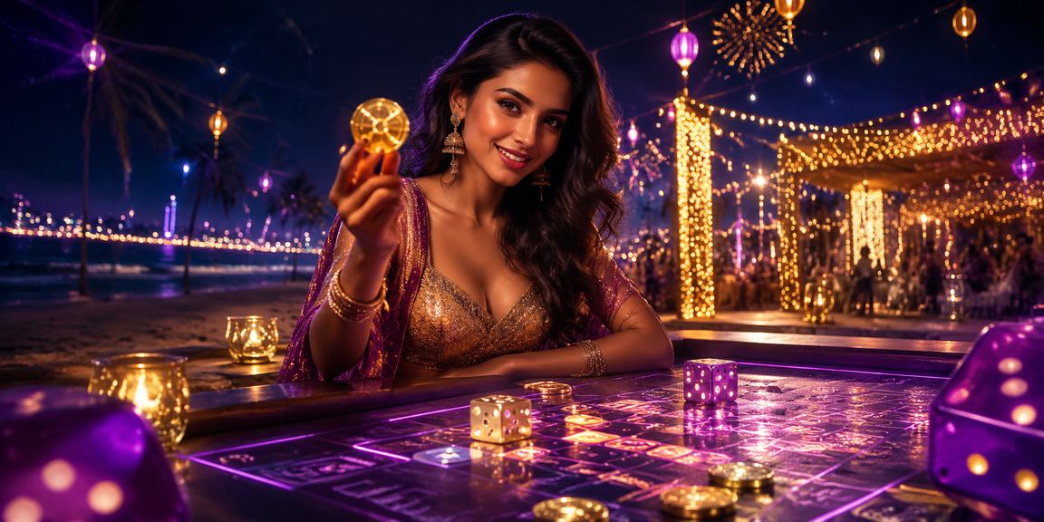 Diwali festival dice game with local payments